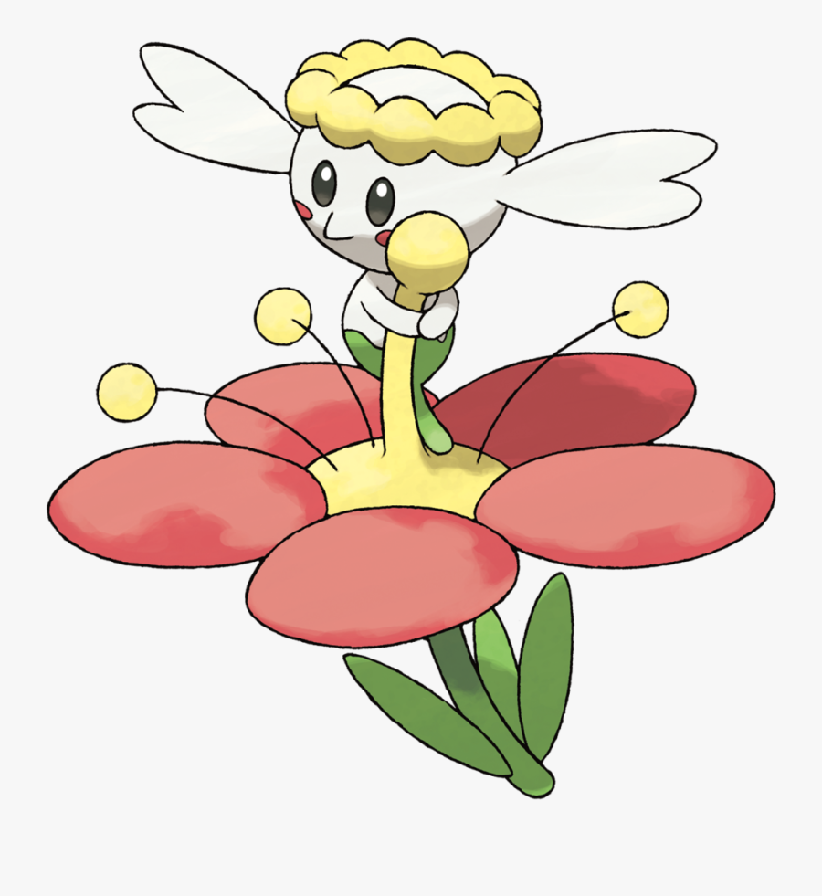 Pokemon Flabebe Evolution Clipart , Png Download - Flabebe Pokemon, Transparent Clipart