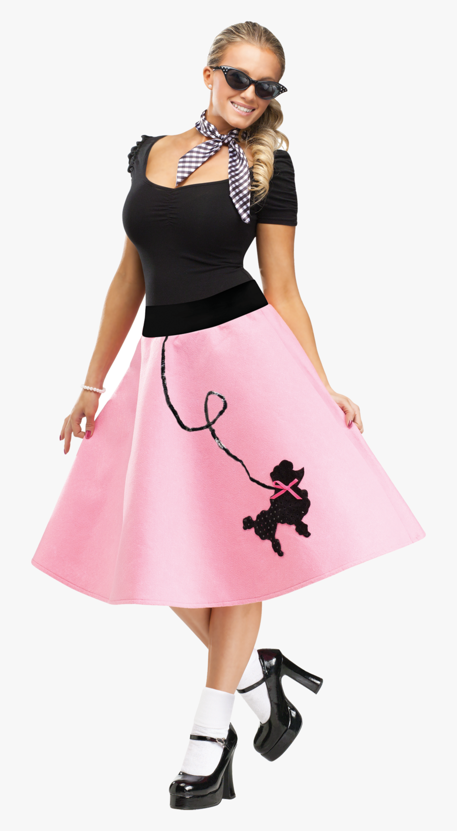 50's Poodle Skirt, Transparent Clipart