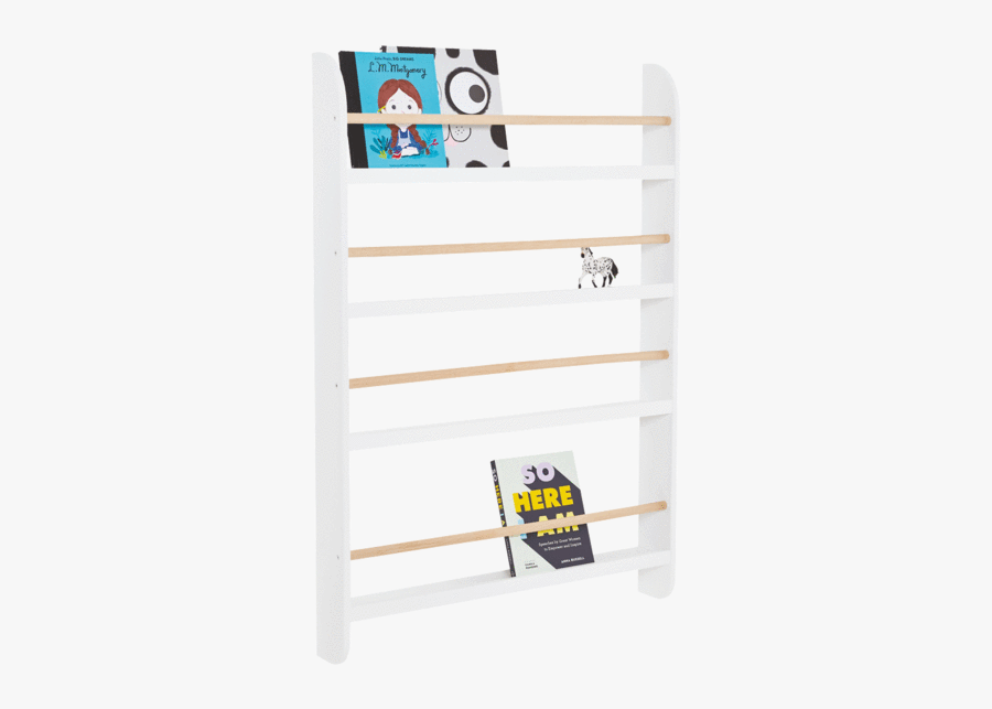 Greenaway Bookcase, White/natural - Shelf, Transparent Clipart