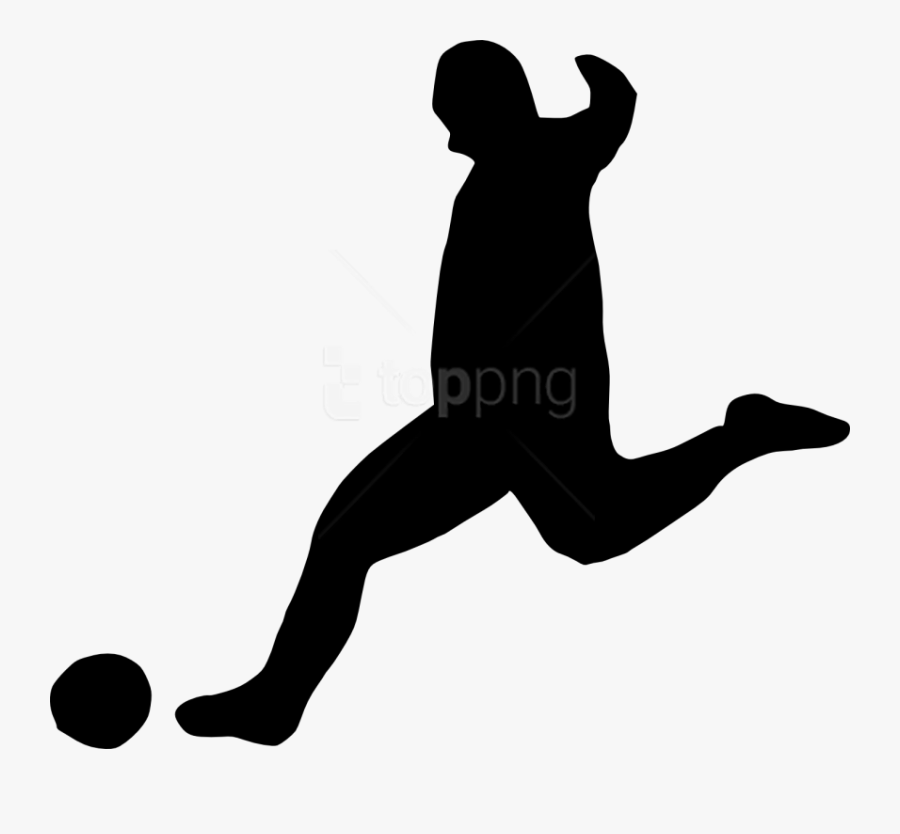 Football Player Silhouette Png - Football, Transparent Clipart