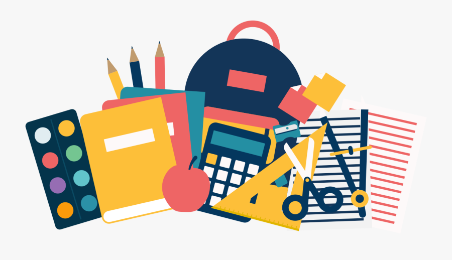 Clipart Transparent School Supplies, Transparent Clipart