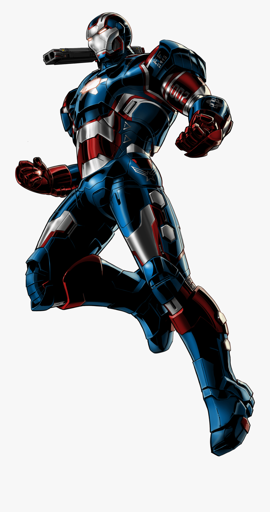 Iron Patriot With A Shield , Png Download - Iron Patriot With Shield, Transparent Clipart