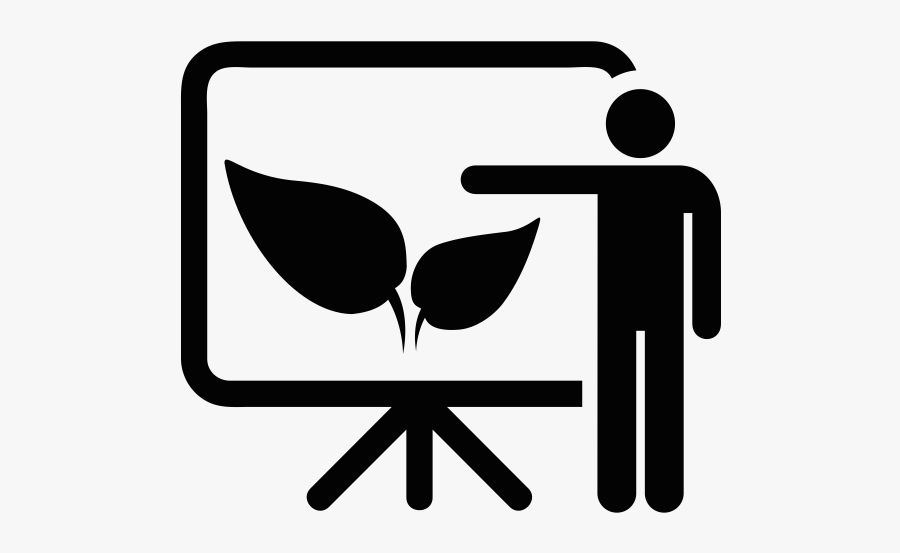 Blue Presentation Icon, Transparent Clipart