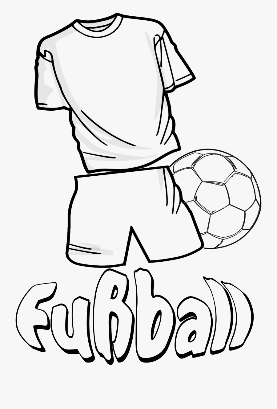 Vorlage Fußball Tor Zum Ausmalen 1156 Malvorlage Fußball - Fußball Bilder Zum Ausmalen Und Ausdrucken, Transparent Clipart