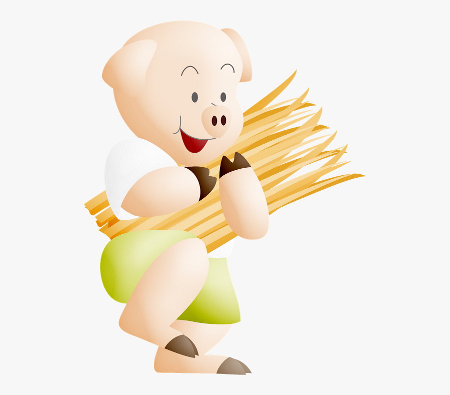 Os Três Porquinhos - Os Tres Porquinhos Separados, Transparent Clipart