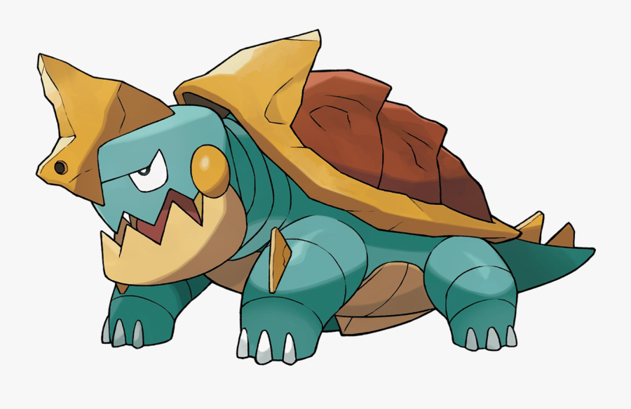 Transparent Snapping Turtle Clipart - Pokemon Sword And Shield Drednaw, Transparent Clipart