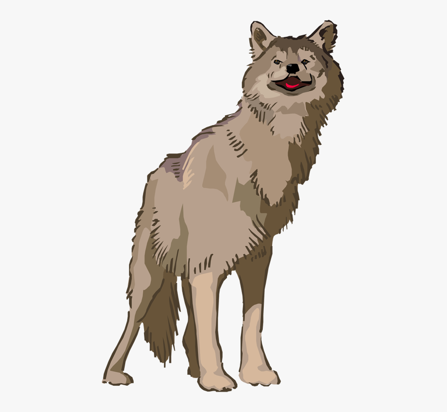 Wolf Anime Clipart - Clip Art, Transparent Clipart