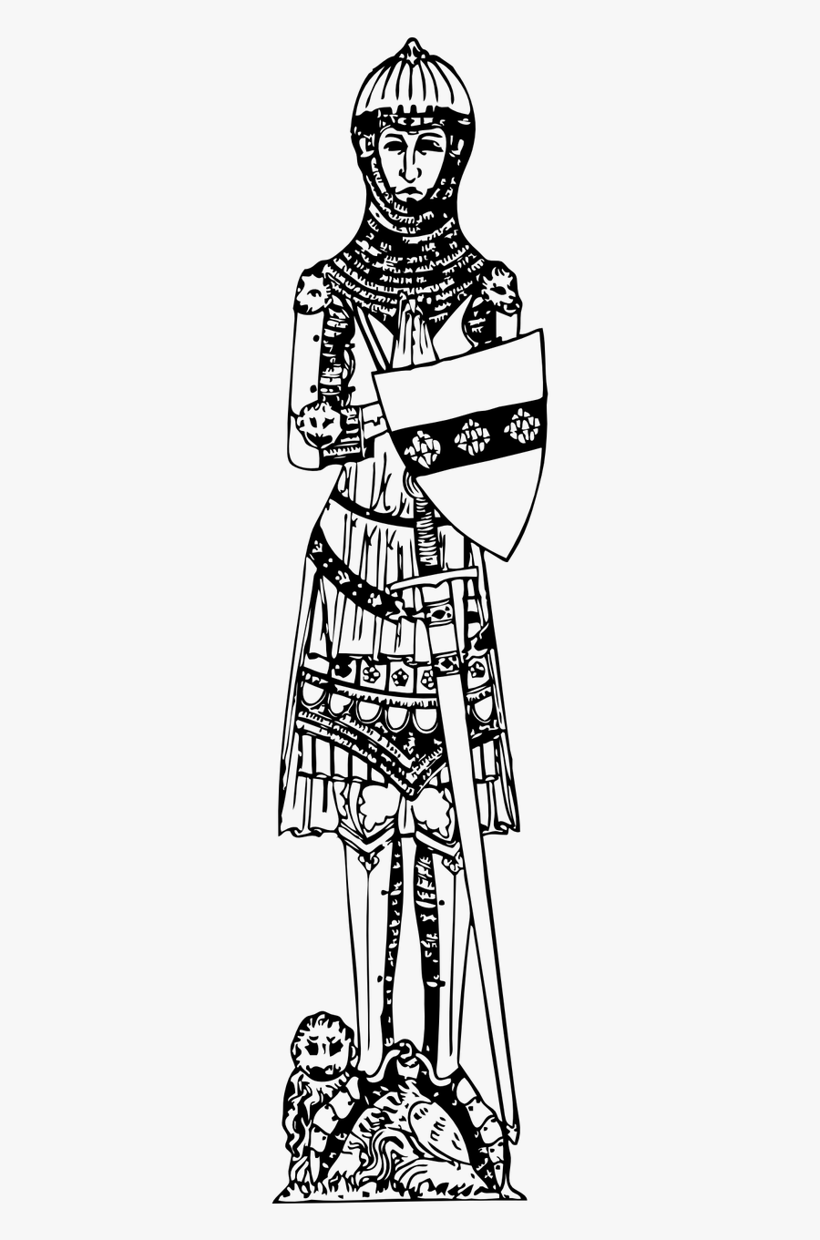 Soldier Armor Armoured Free Picture - Clip Art, Transparent Clipart