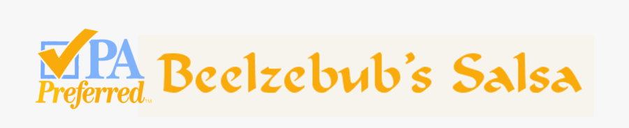 Beelzebub’s Salsa - Tan, Transparent Clipart