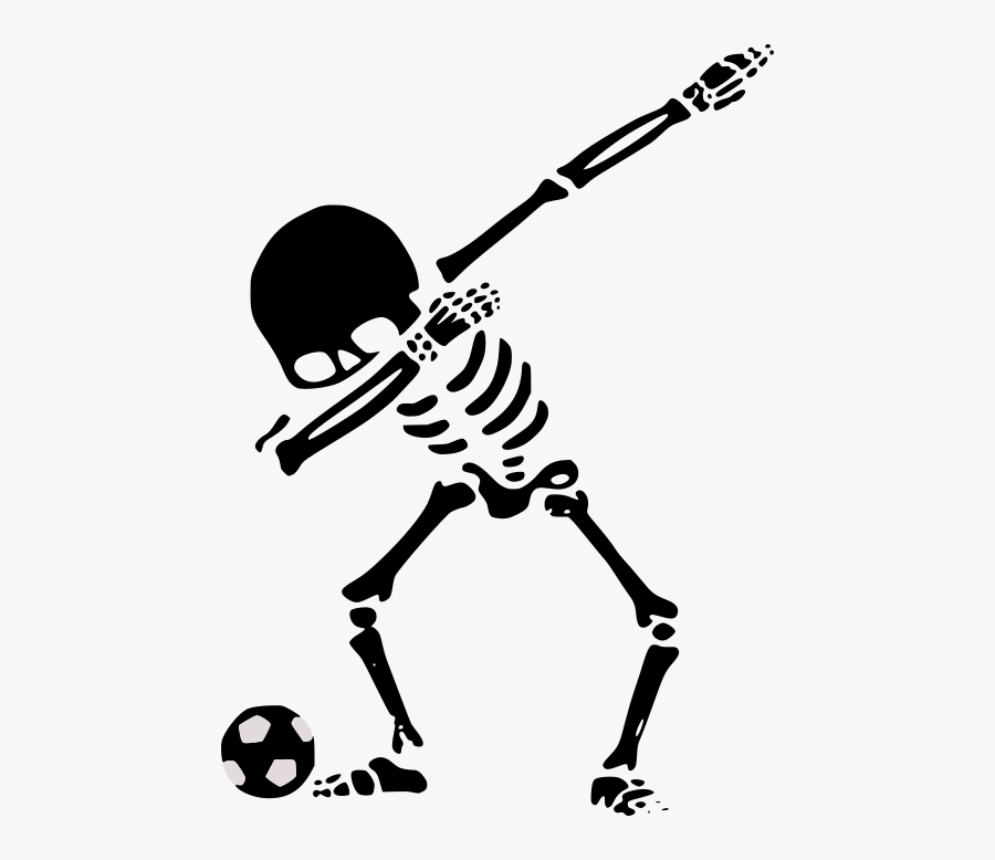 Dabbing Skeleton Png - Dabbing Skeleton Svg Free, Transparent Clipart