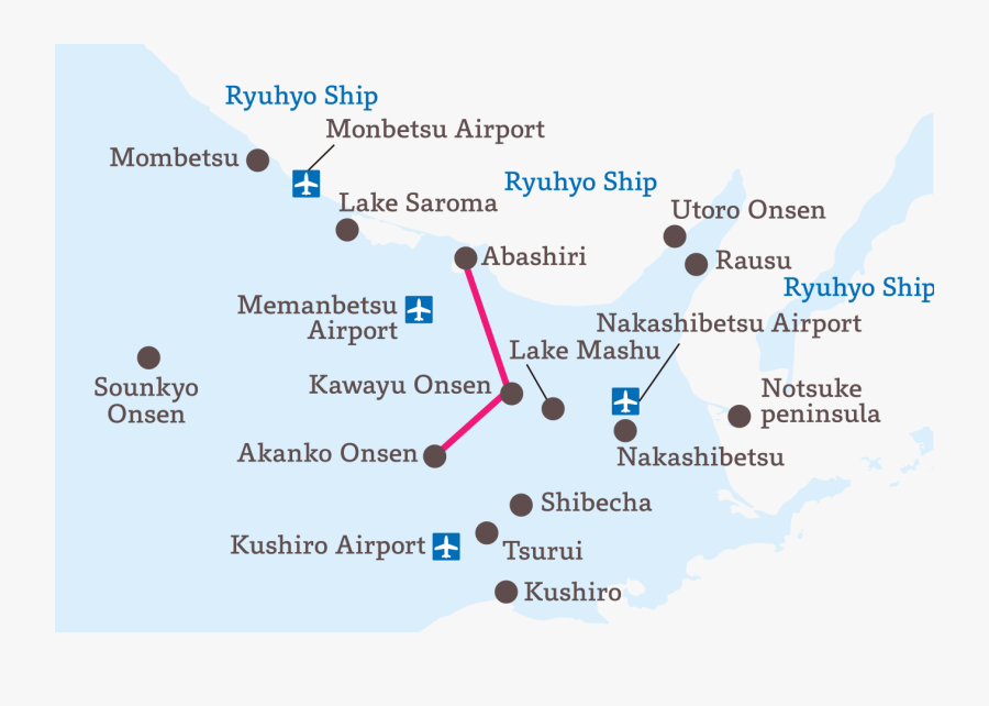 Japan Rural Toy Museum Kurashiki, ひがし北海道エクスプレスバス Eastern - Map, Transparent Clipart