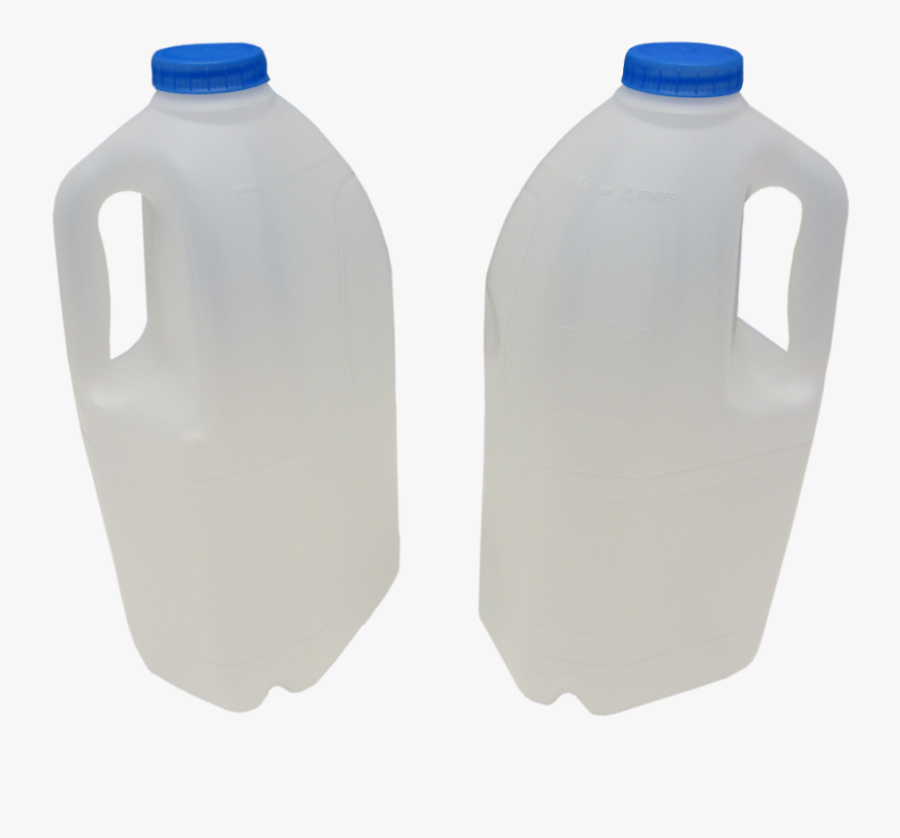 Empty Plastic Milk Bottle, Transparent Clipart