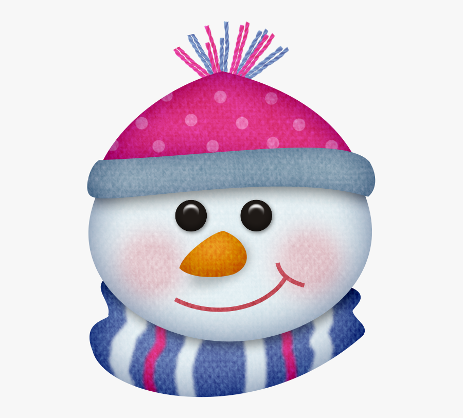 Snowman Face Clipart - Snowman Christmas Cards Free, Transparent Clipart