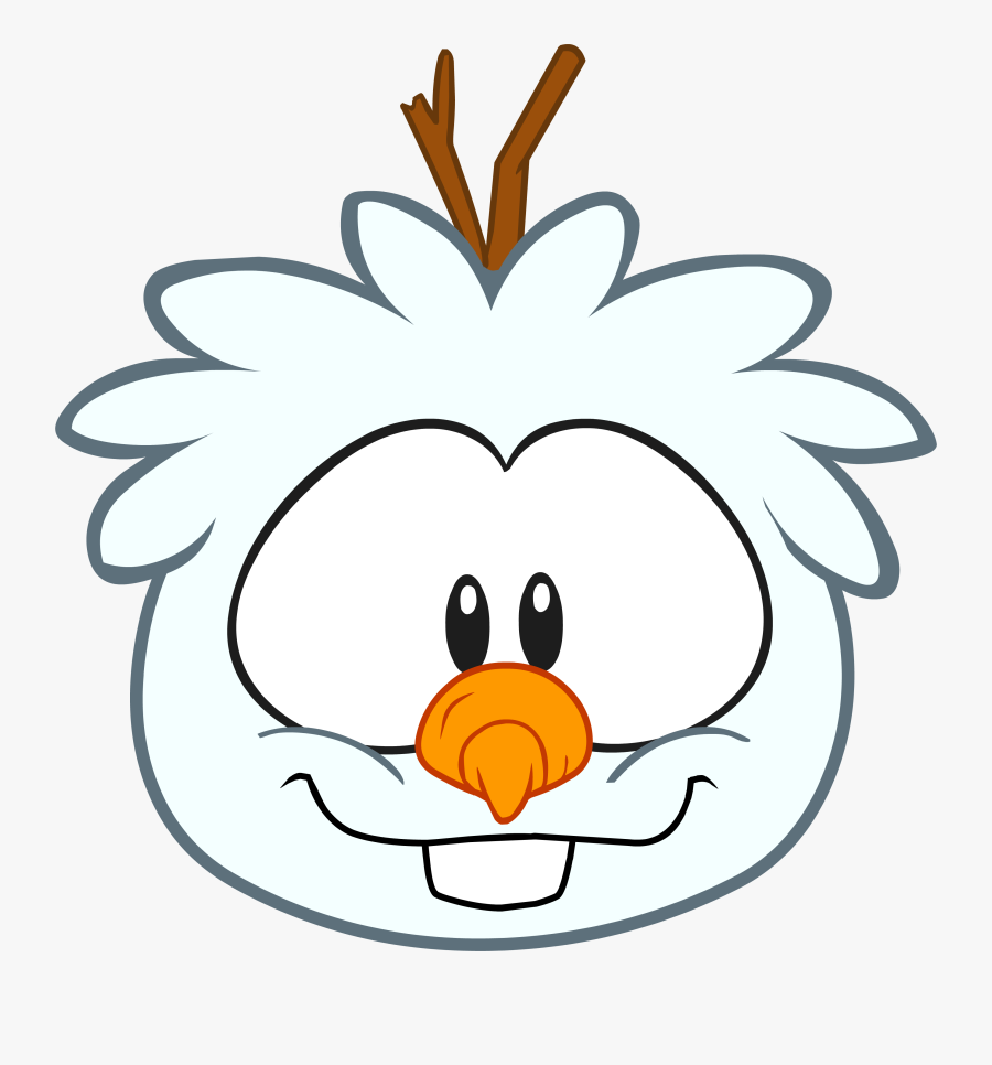 Image Snowman Puffle Walk - Pink Puffle Club Penguin, Transparent Clipart