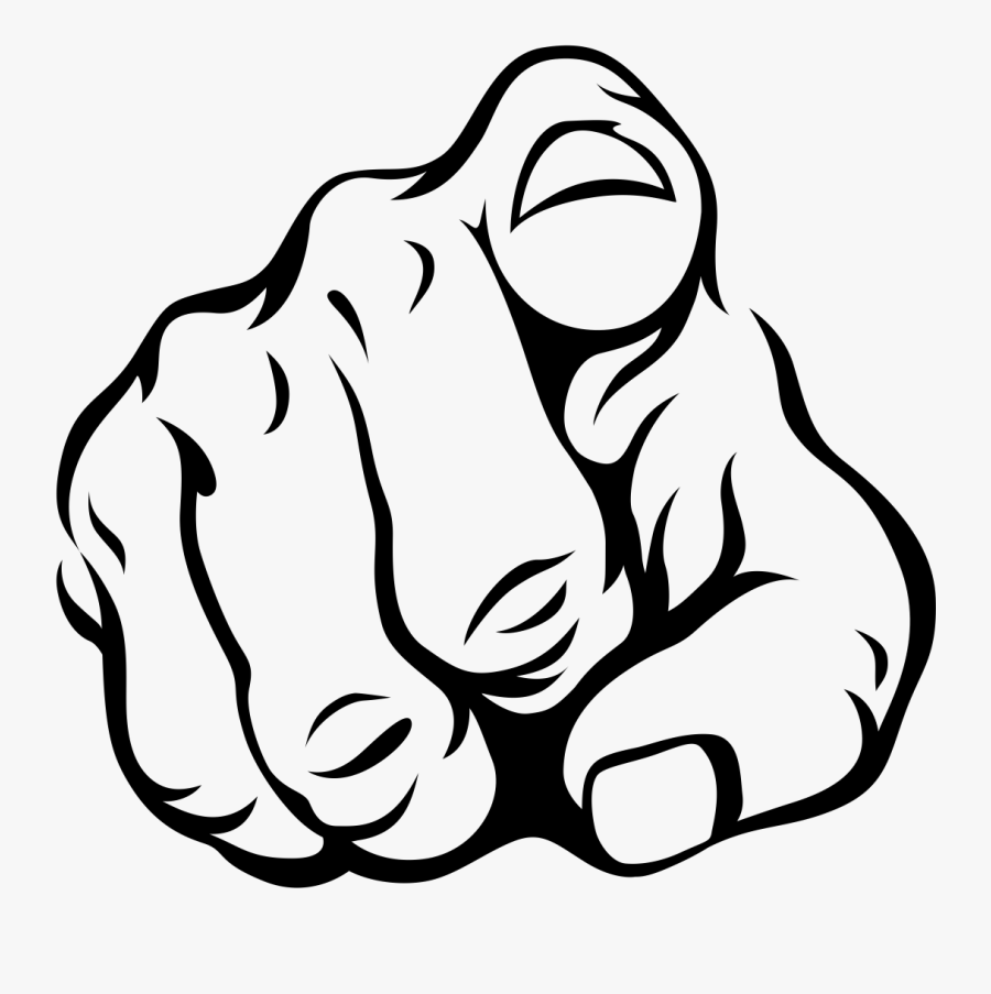 We Want You Png Page - Finger Pointing At You Png, Transparent Clipart