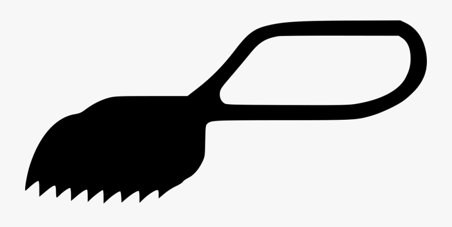 Hand Metal Saw Bone, Transparent Clipart