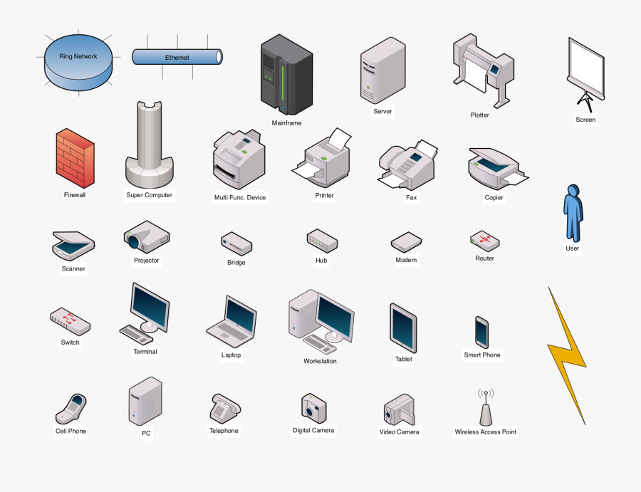 Network Clipart Network Diagram - Icon Network Diagram, Transparent Clipart