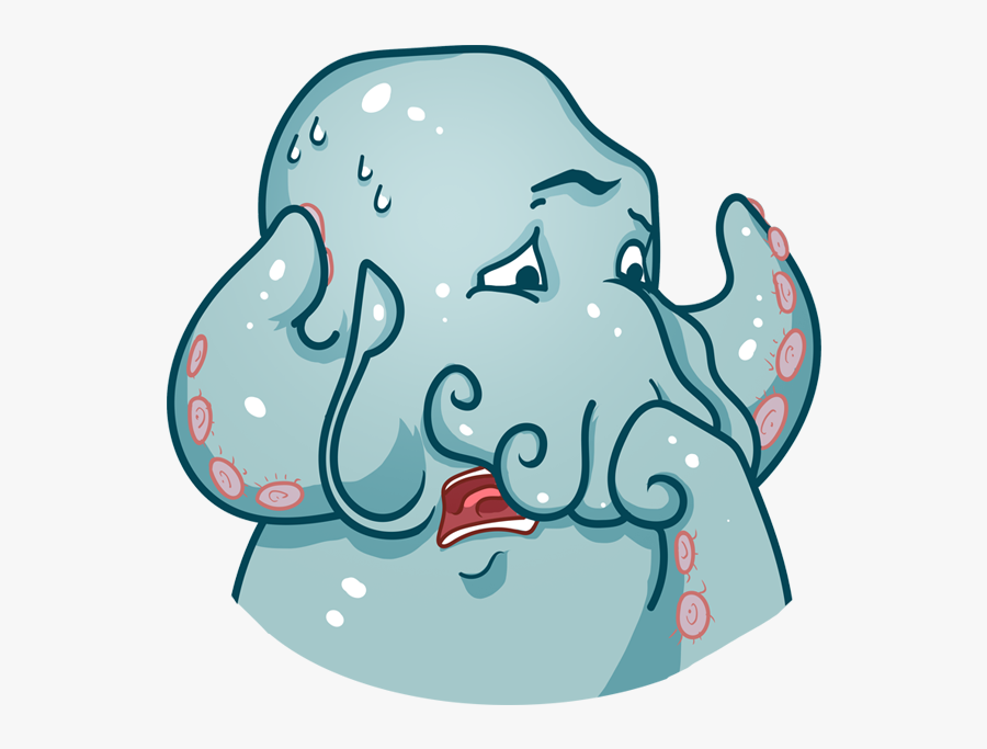 Cthulhu Calls Messages Sticker-4, Transparent Clipart