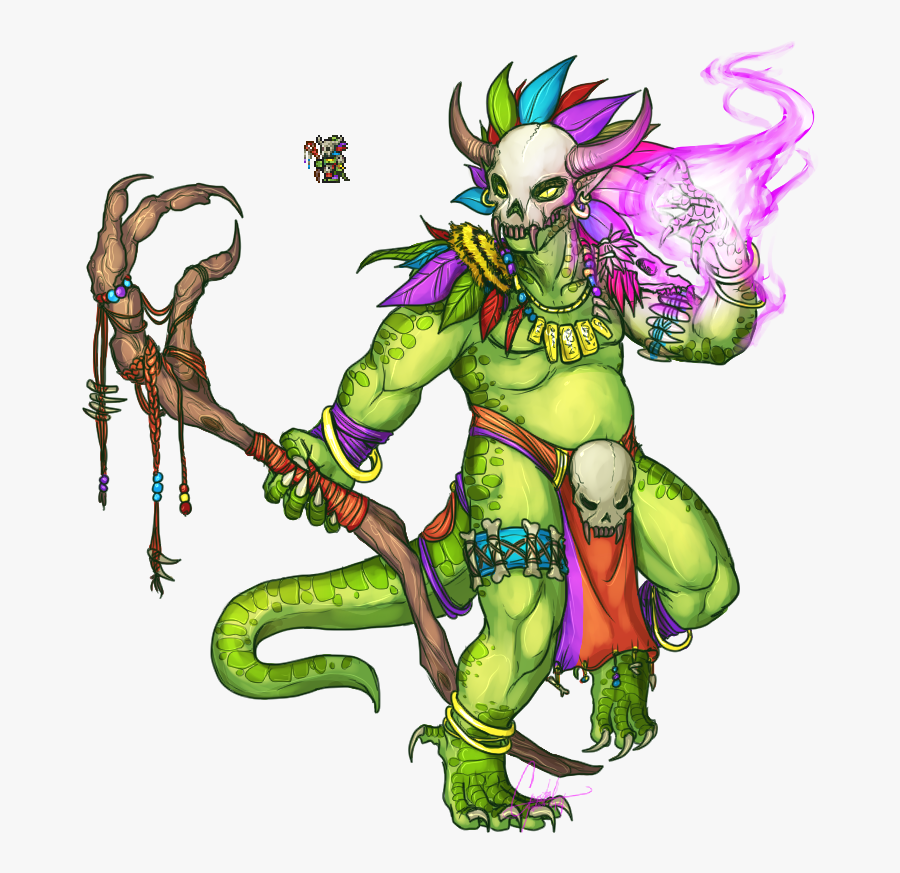 Transparent Cthulhu Clipart - Terraria Boss Fan Art , Free ...