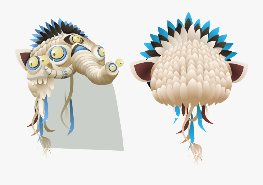 Avatar Wardrobe Hat Humbaba Mask Clip Arts, Transparent Clipart