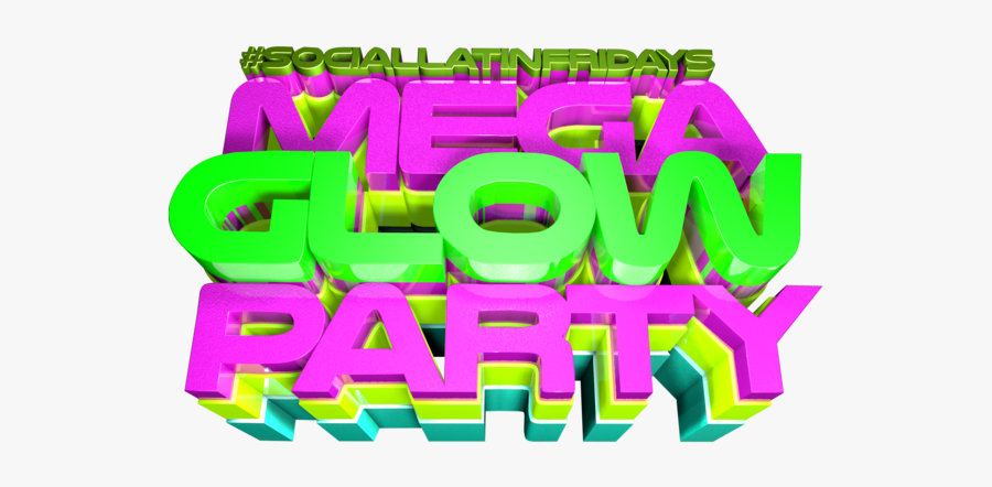 Glow Party - Glow Party Logo Png, Transparent Clipart