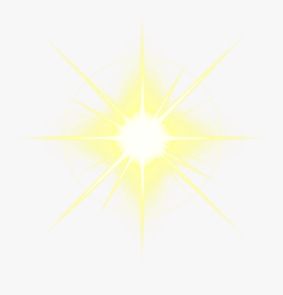 Transparent Estrella Clipart - White Single Sparkle Png , Free