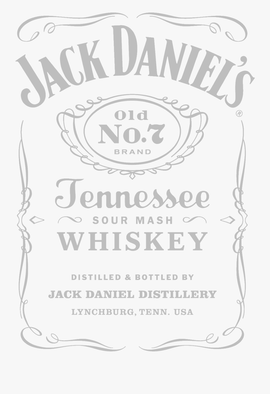 Transparent Jack Daniels Bottle Clipart - Poster, Transparent Clipart