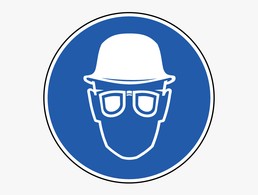 Wear Hard Hat Eye - Wear Safety Helmet Icon, Transparent Clipart