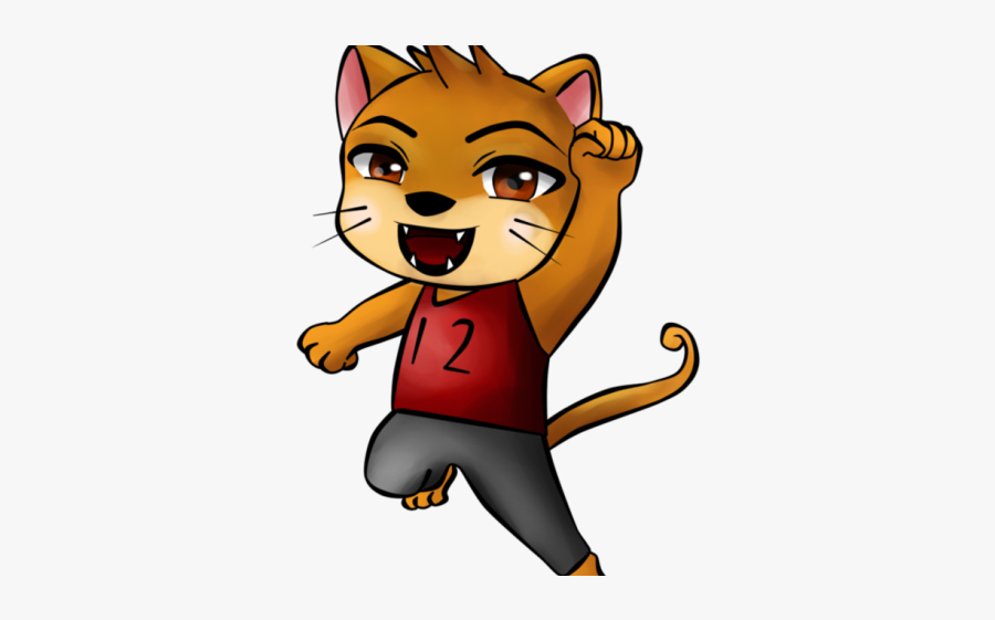 Cougar Animated, Transparent Clipart