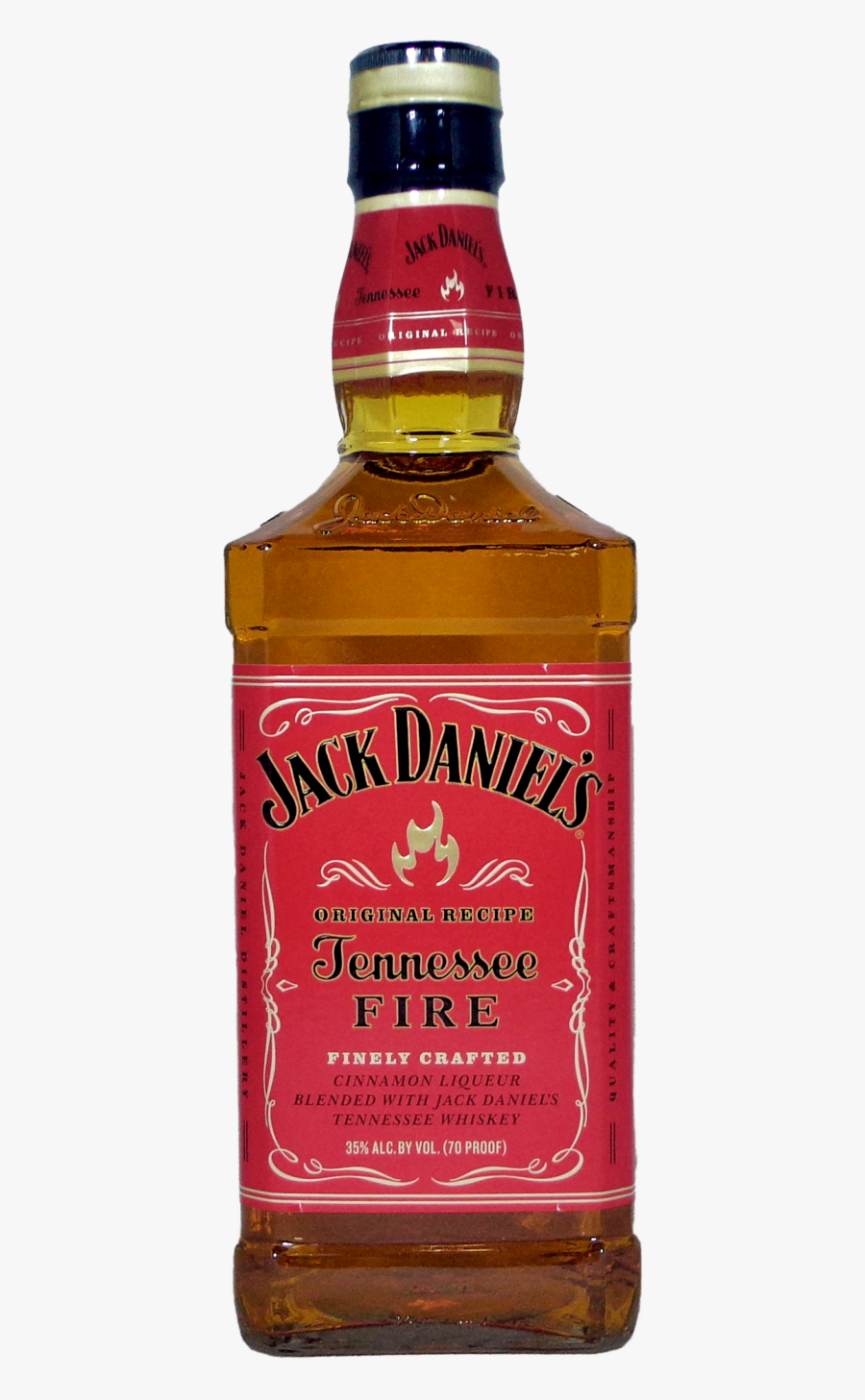 Transparent Jack Daniels Clipart - Jack Daniels Fire .png, Transparent Clipart