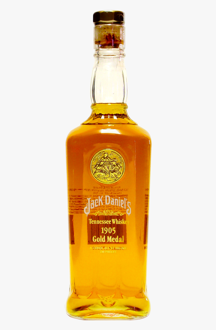 Jack Daniel's Gold Medal 1904, Transparent Clipart