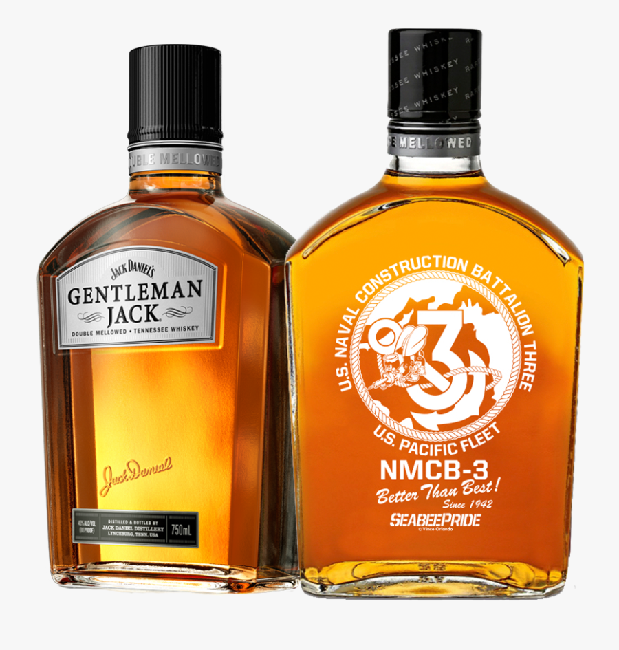 Transparent Jack Daniels Bottle Png - Whiskey Jack Daniel's Gentleman, Transparent Clipart