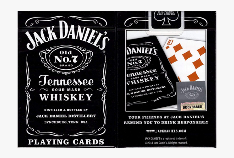 Jack Daniel's Tennessee Whiskey 70 Cl, Transparent Clipart