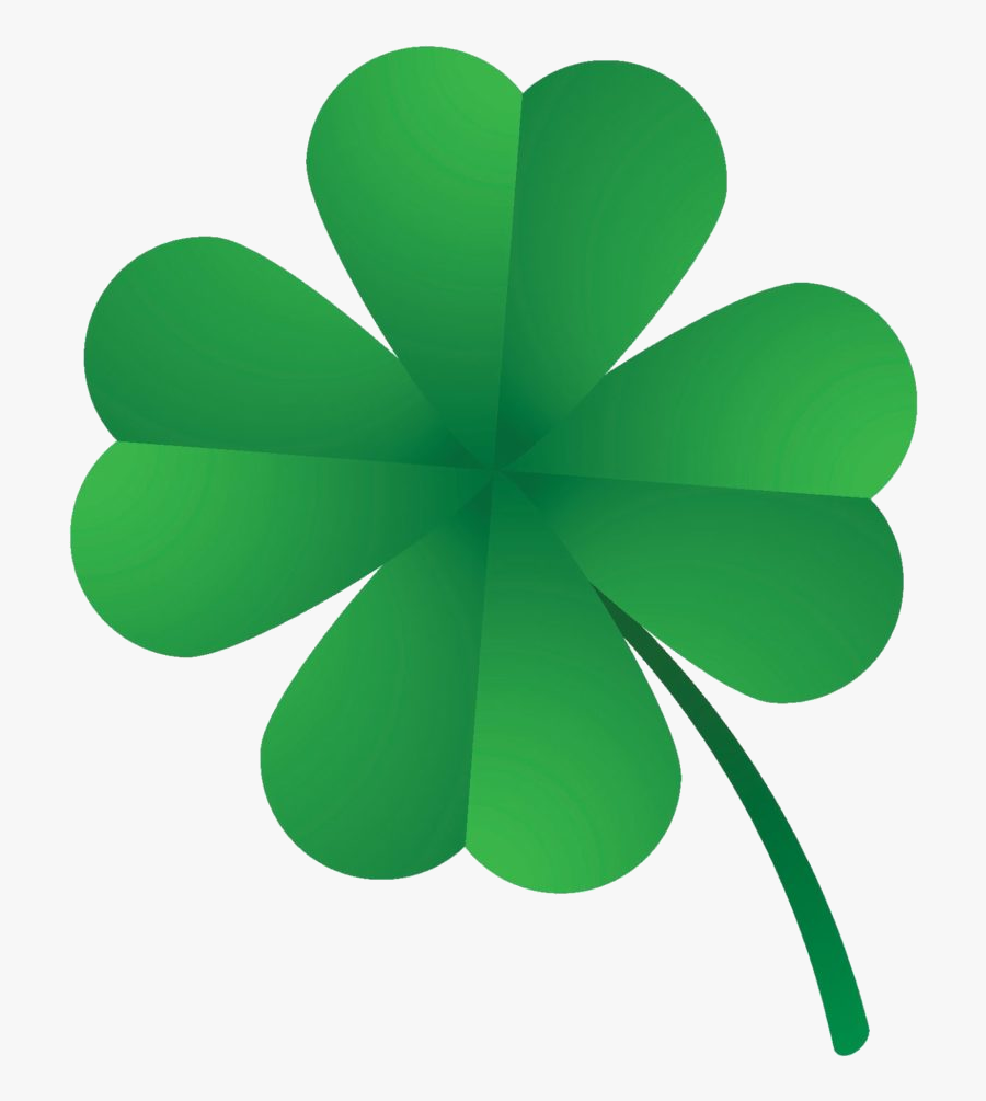 Transparent Tito"s Vodka Logo Png - 4 Leaf Clover Graphic, Transparent Clipart