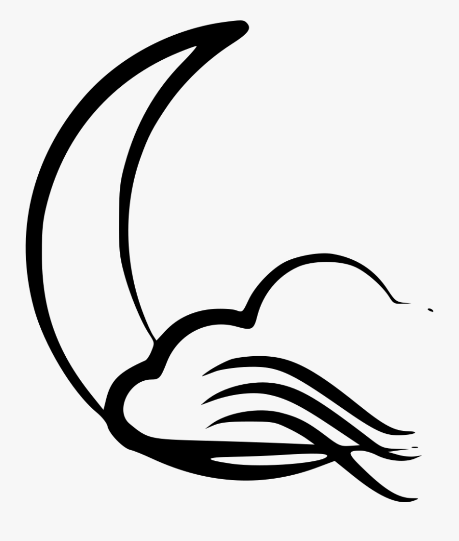 Air Wind Comments - Line Art, Transparent Clipart