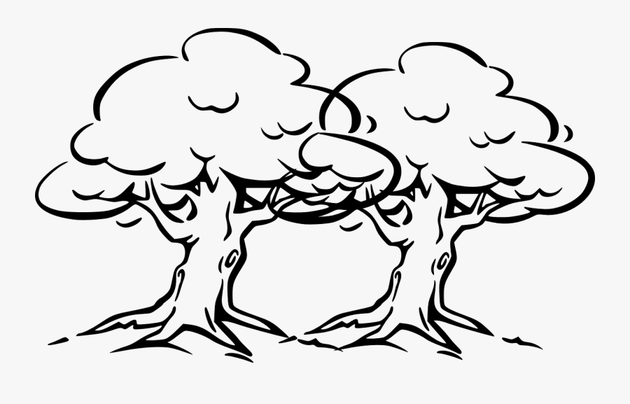 Wind Cartoon 1, Buy Clip Art - Easy Apple Tree Drawing, Transparent Clipart