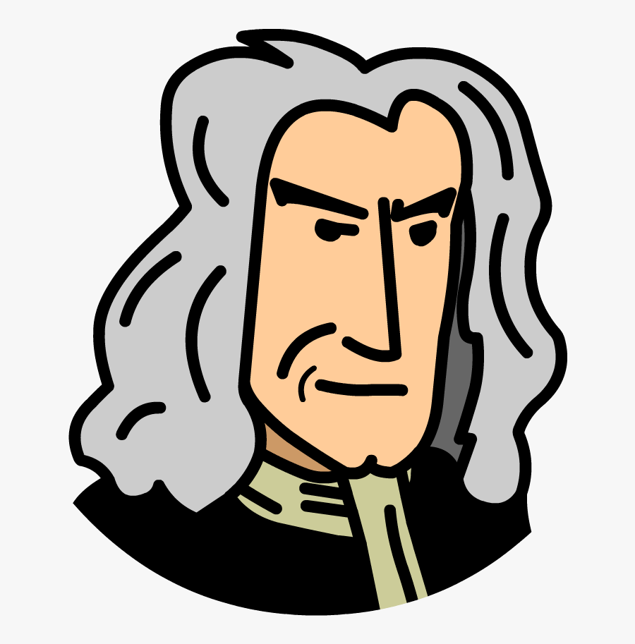 Sir Isaac Newton Clipart, Transparent Clipart