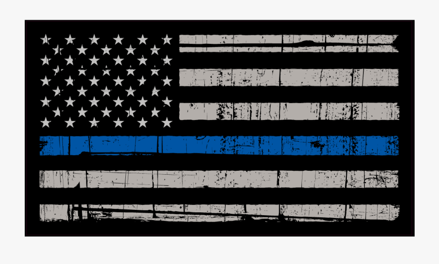 Blue Life Matters Flag, Transparent Clipart