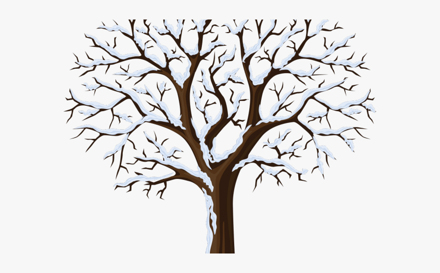 White Tree Transparent Background, Transparent Clipart