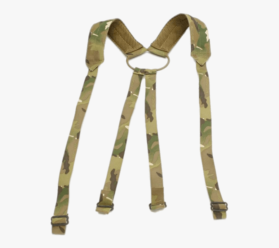 Military Suspenders - Strap, Transparent Clipart