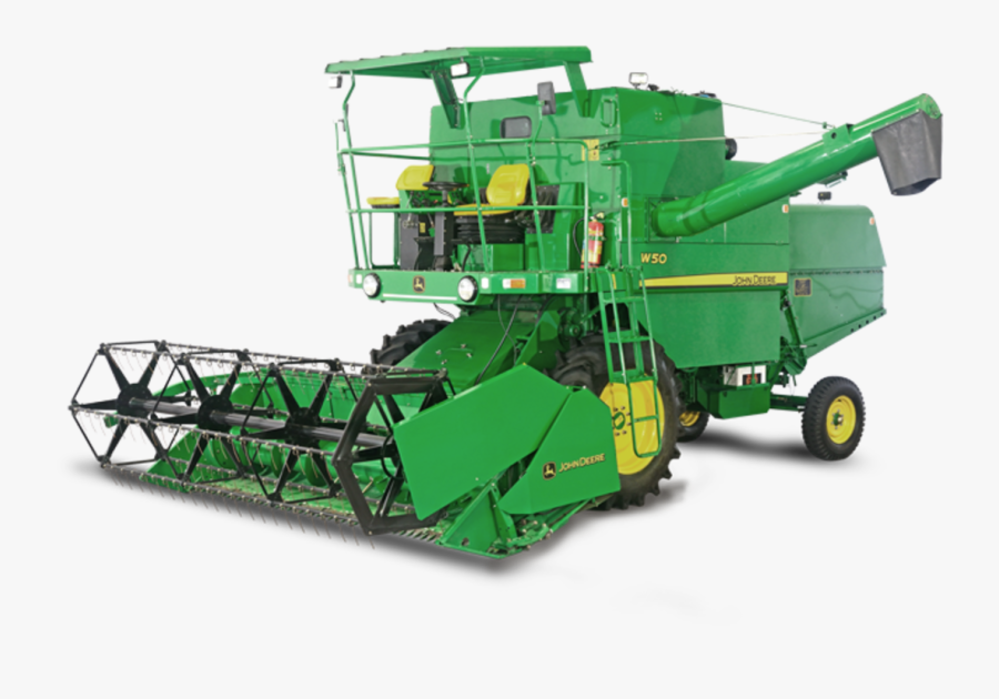 John Deere Combine India, Transparent Clipart