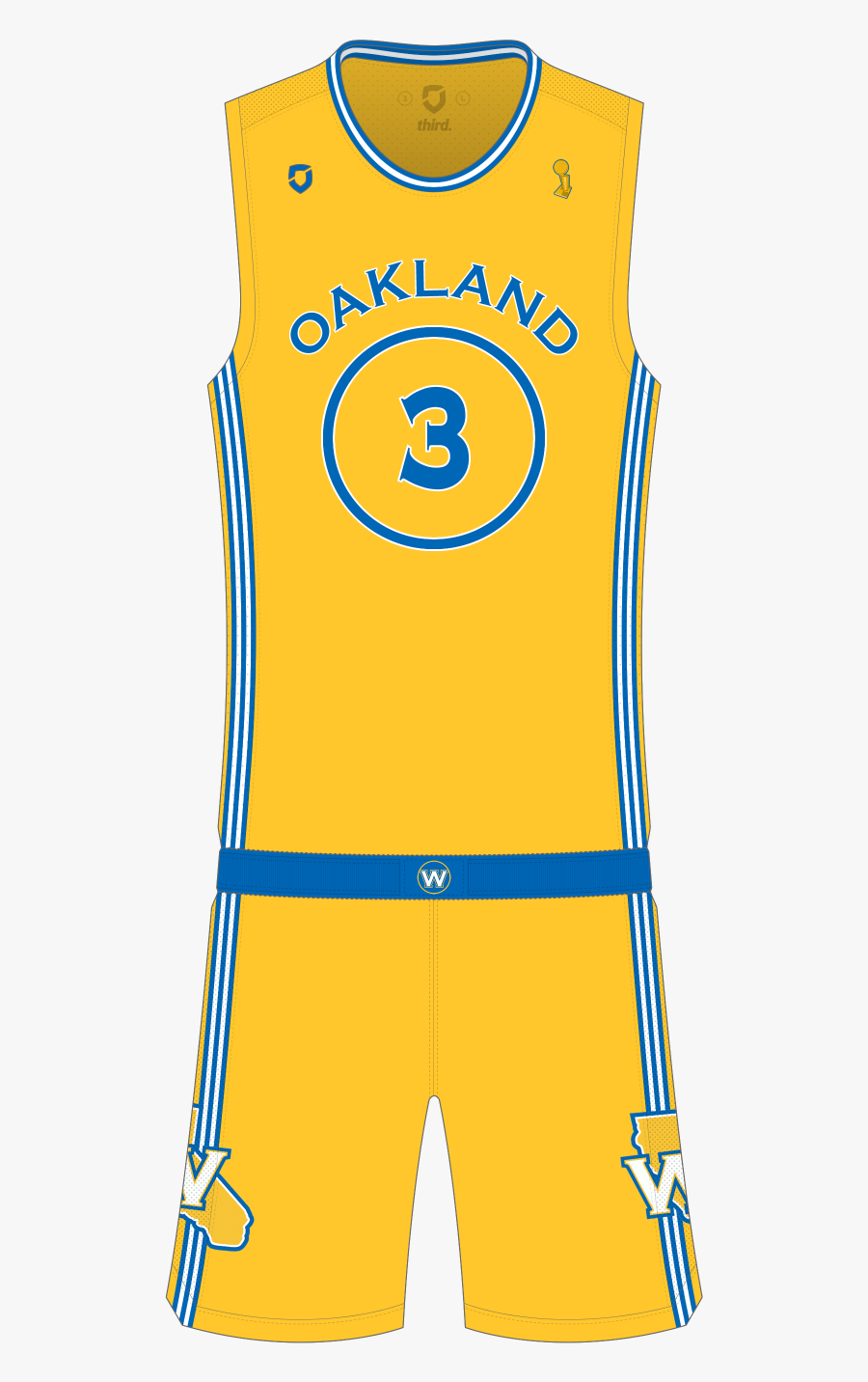 Transparent Golden State Warriors Png - Golden State Warriors Yellow Design Jersey, Transparent Clipart