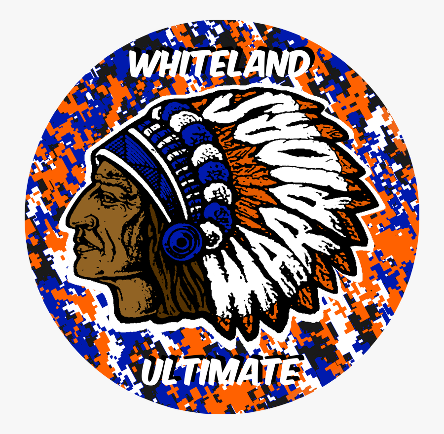 Transparent Ultimate Frisbee Clipart - Whiteland Warriors, Transparent Clipart