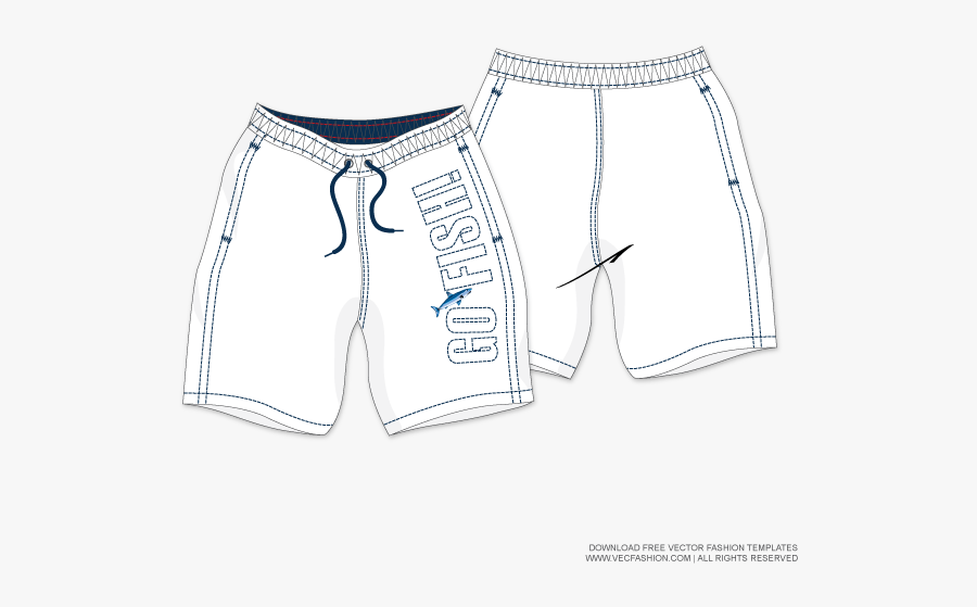 Board Short, Transparent Clipart
