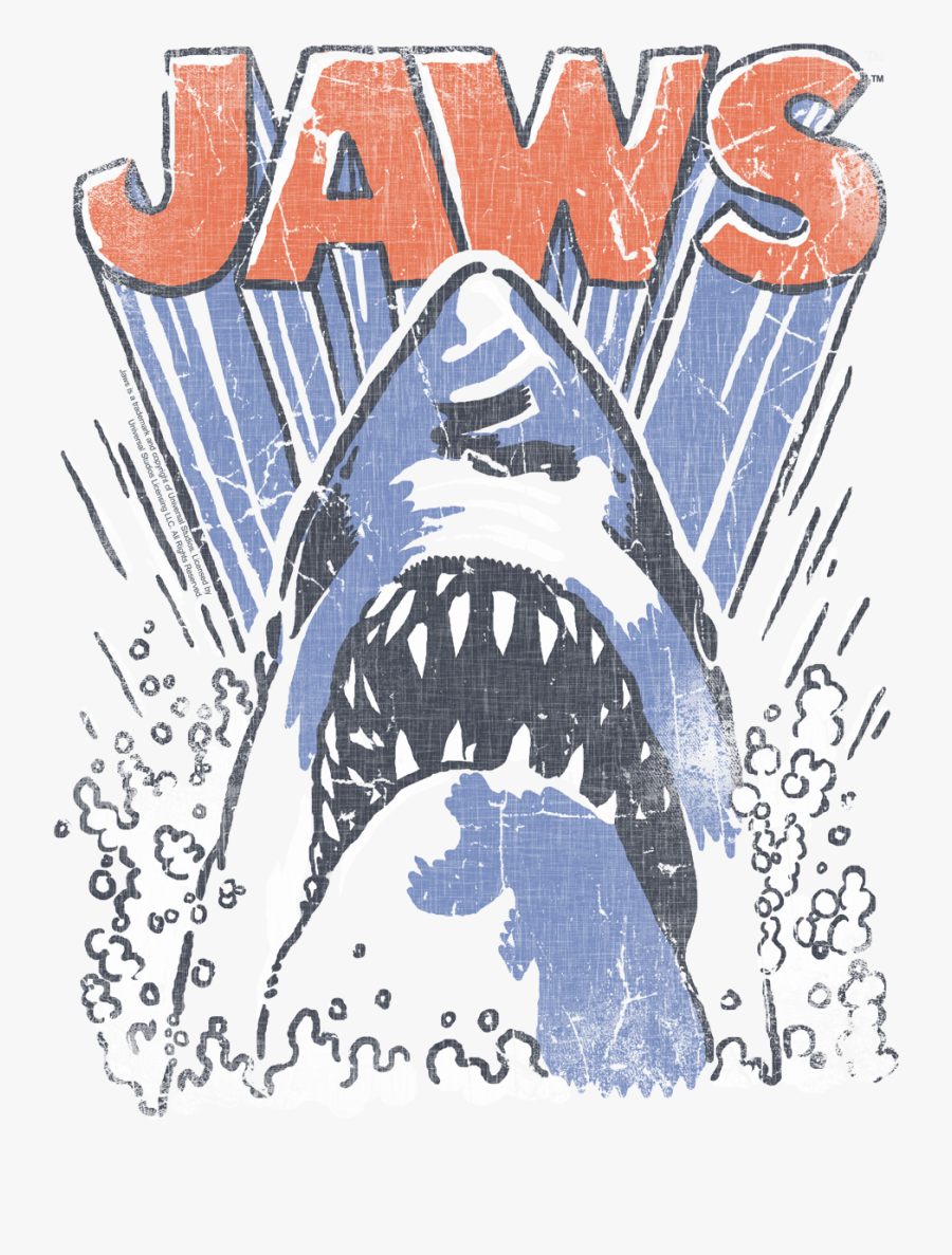 Jaws Poster Clipart, Transparent Clipart