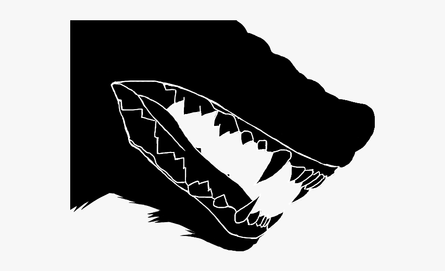 Wolf Jaws, Transparent Clipart