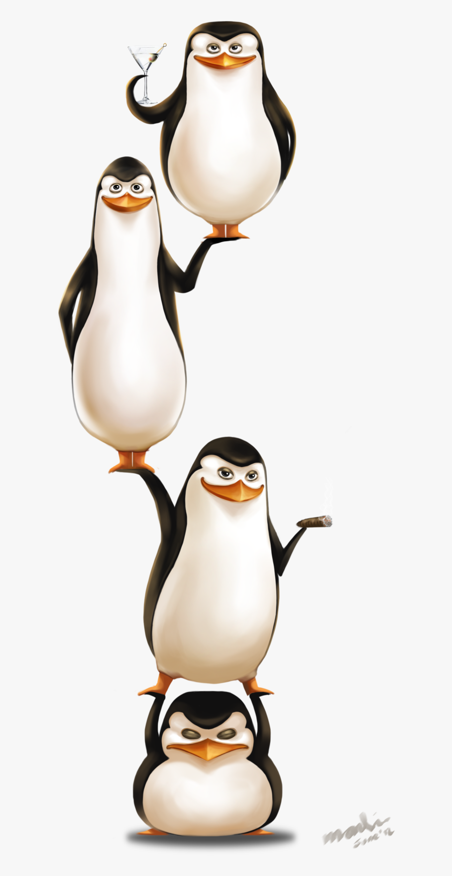 Penguins Of Madagascar Clipart Kawasaki - Penguins Of Madagascar Png, Transparent Clipart