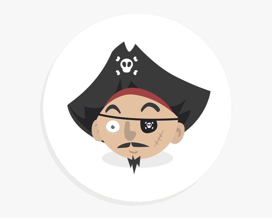 Kids Parties - Pirates - Cartoon, Transparent Clipart