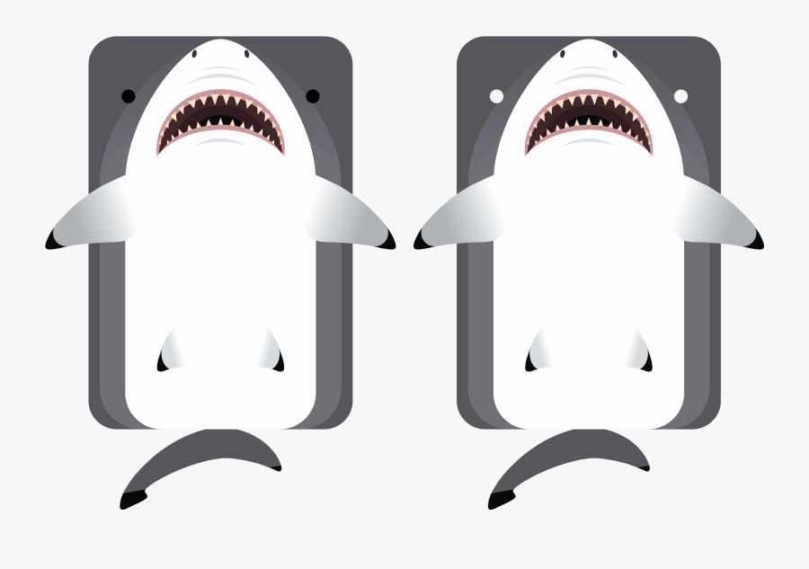 Shark Reskin - Fang - Fang, Transparent Clipart