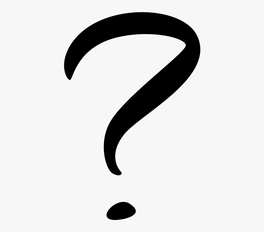 Question Mark Svg - Question Mark Black Png, Transparent Clipart